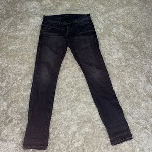 TOM FORD black wash slim fit jeans